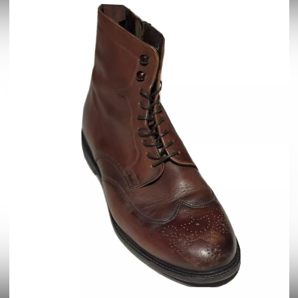 zara boots wing tip.